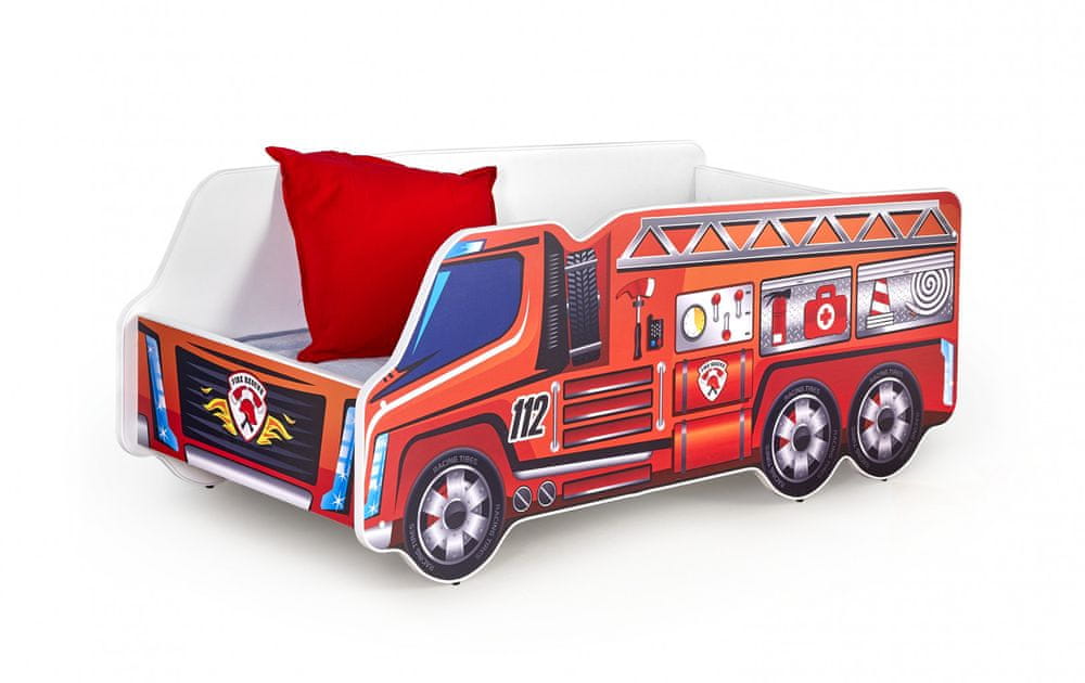 Halmar Detská posteľ Fire Truck